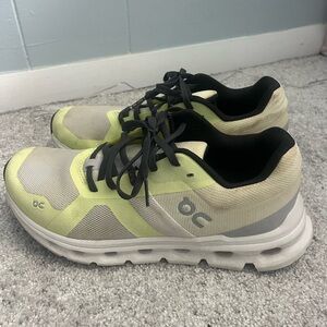On Women's Sneakers - Light Green and Gray